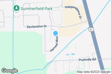 Map image of the property - 2378 Harvest Moon Dr