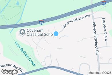 Map image of the property - 1359 Sinai Pl NW