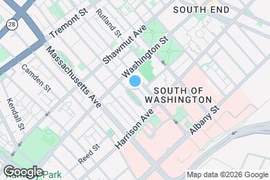 Map image of the property - 10 Worcester Sq