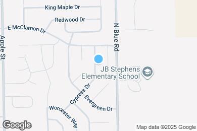 Map image of the property - 1441 Cypress Dr