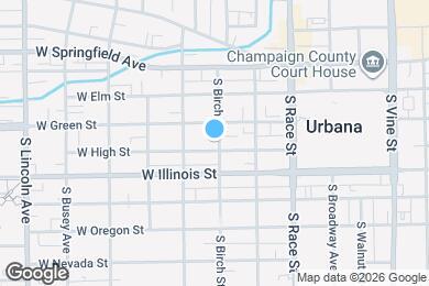 Map image of the property - 402 W High St