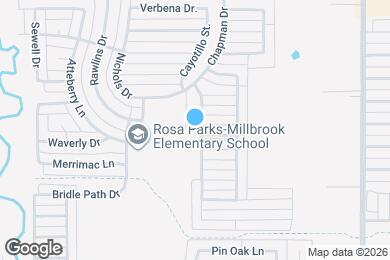 Map image of the property - 711 Lentisco Dr