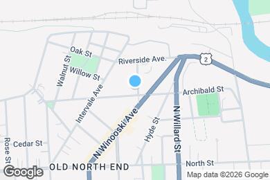 Map image of the property - 9 Bright St