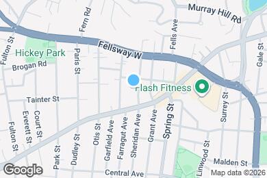 Map image of the property - 166 Sheridan Ave