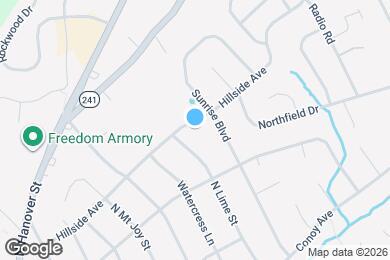Map image of the property - 436 Hillside Ave