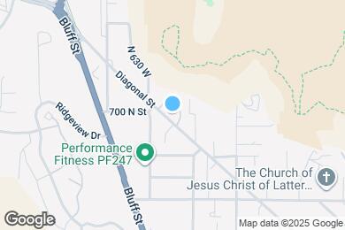 Map image of the property - 550 Diagonal St