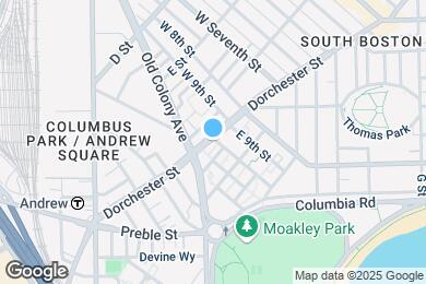Map image of the property - 288 Dorchester St