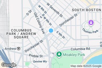 Map image of the property - 292 Dorchester St