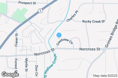 Map image of the property - 322 Crestview Cir