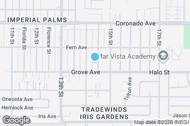 Map image of the property - 1260 Granger St