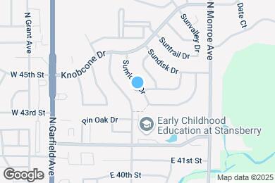 Map image of the property - 4400 Sunridge Dr