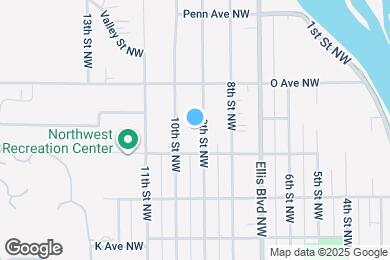 Map image of the property - 1422 9th St NW