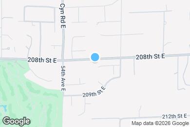 Map image of the property - 5603 208th St Ct E