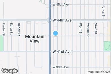Map image of the property - 4195 Zenobia St