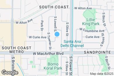 Map image of the property - 3417 S Lowell St