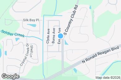 Map image of the property - 125 Exeter Ave