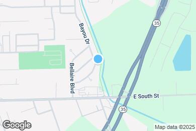 Map image of the property - 1507 Bayou Dr