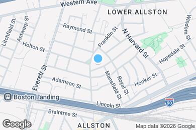 Map image of the property - 87 Easton St