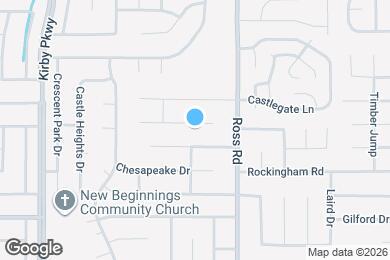 Map image of the property - 6645 Chauncey