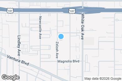 Map image of the property - 5320 Zelzah Ave