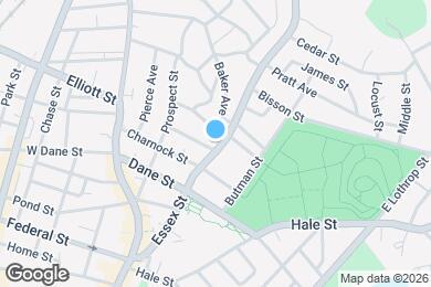 Map image of the property - 58 Essex St