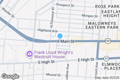 Map image of the property - 1582-1584 E Main St