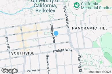 Map image of the property - 2704 Channing Way