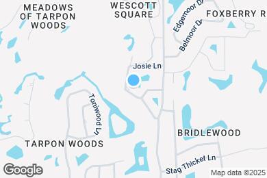 Map image of the property - 3505 Tarpon Woods Blvd