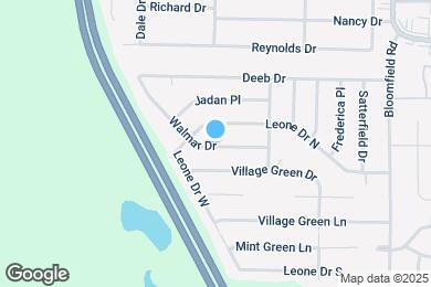 Map image of the property - 2865 Walmar Dr