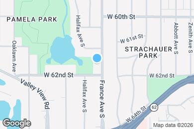 Map image of the property - 6116 France Ave S