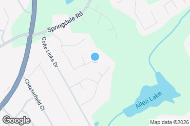 Map image of the property - 3555 Spring Mesa Dr