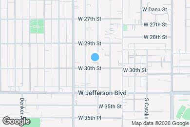 Map image of the property - 2949 Raymond Ave