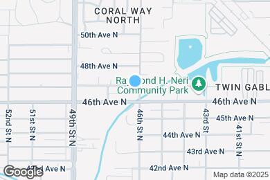 Map image of the property - 4614 46th St N