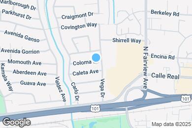 Map image of the property - 6115 Coloma Dr