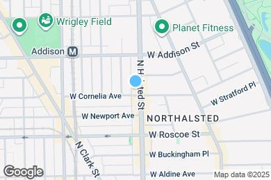 Map image of the property - 800 W Cornelia Ave