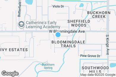 Map image of the property - 1417 Bloomingdale Trails Boulevard