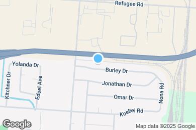 Map image of the property - 1526 Burley Dr
