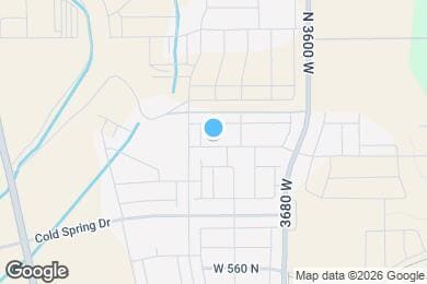 Map image of the property - 3862 W 860 N