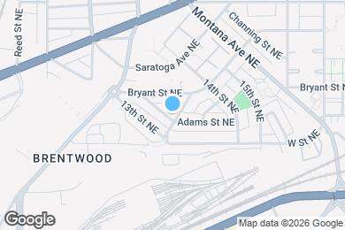 Map image of the property - 1328 Downing St NE