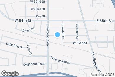 Map image of the property - 8607 Nesom Ct