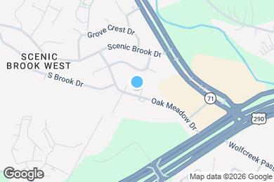 Map image of the property - 7004 Oak Meadow Cir
