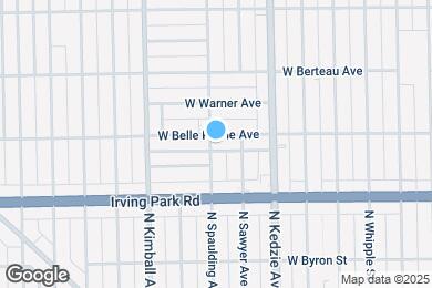 Map image of the property - 4055 N Spaulding Ave