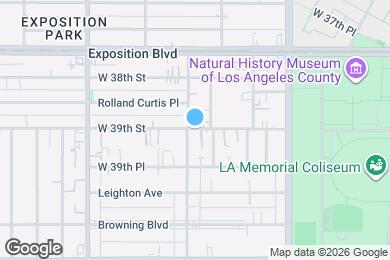 Map image of the property - 1130 W 39th St