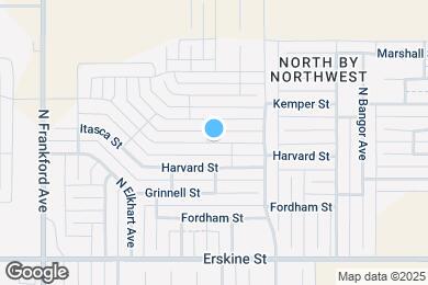 Map image of the property - 5522 Itasca St