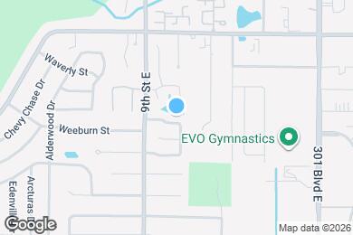 Map image of the property - 7115 Queen Palm Cir