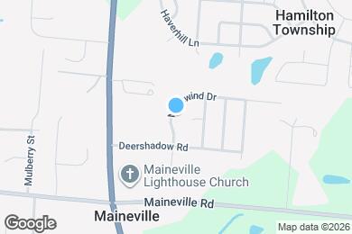 Map image of the property - 317 Nightwind Dr
