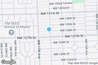 Map image of the property - 12780 NW 16th Ave