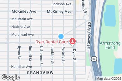 Map image of the property - 3825 Fort Blvd