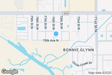 Map image of the property - 7021 76th St N