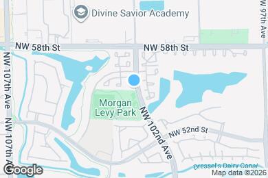 Map image of the property - 5571 NW 102nd Ct